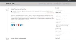 Desktop Screenshot of exploitthis.com